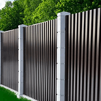 Изготовление ограждений из металлического профиля